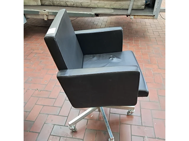 Design bureaustoel, lensvelt, zwart - afbeelding 2 van  9