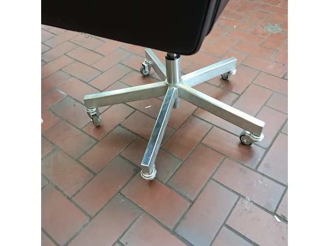 Design bureaustoel, lensvelt, zwart - afbeelding 5 van  9