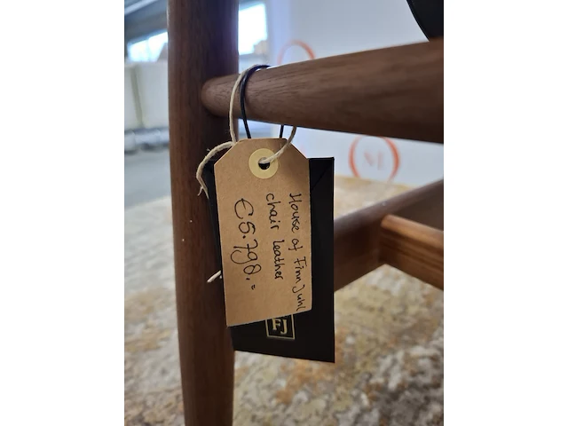 Design fauteuil house of finn juhl, france chair, fj 1360, walnut black, bouwjaar 2023 - afbeelding 9 van  10