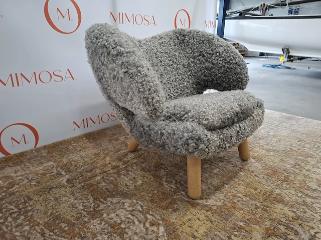 Design fauteuil house of finn, juhl pelican chair - afbeelding 3 van  7
