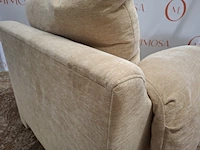 Design fauteuil lemon , la plume armchair, fabtic dedar belsuede - afbeelding 5 van  9