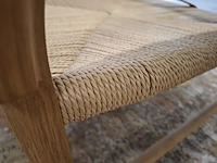 Design fauteuil mazo, arch lounge weave 10800, oak natural oiled - afbeelding 10 van  11