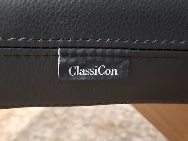 Design fauteuil met voetenstool classicon, munich classic - afbeelding 8 van  8