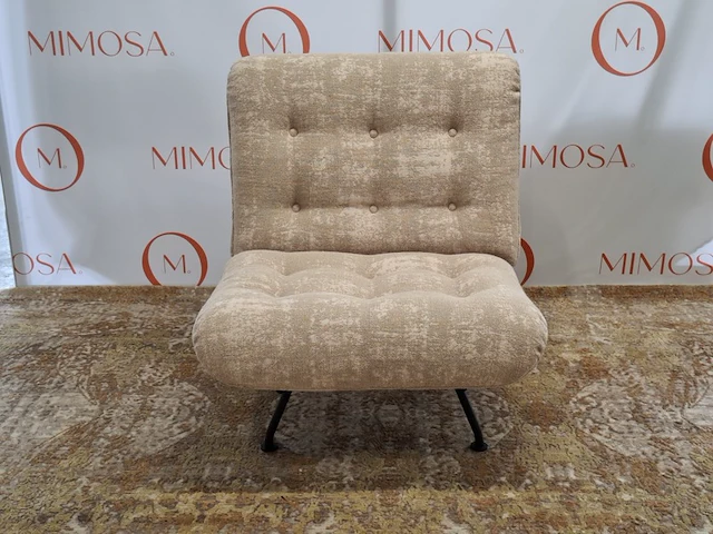 Design fauteuil tacchini, costela zinia09, walnut - afbeelding 1 van  10