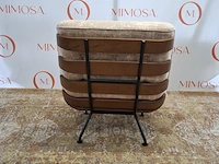 Design fauteuil tacchini, costela zinia09, walnut - afbeelding 6 van  10