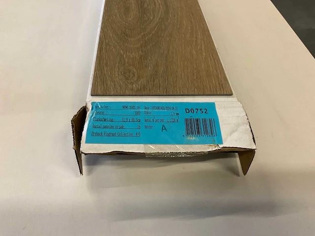 Design floor d0752 pvc visgraat vloer ca. 6,8 m² - afbeelding 3 van  4