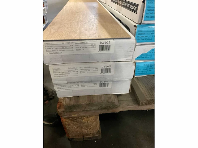 Design floor d3405 pvc visgraat vloer ca. 5,7 m² - afbeelding 4 van  4