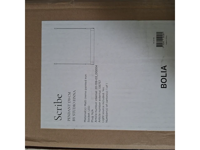 Design hanglamp, bolia, scribe - afbeelding 2 van  6