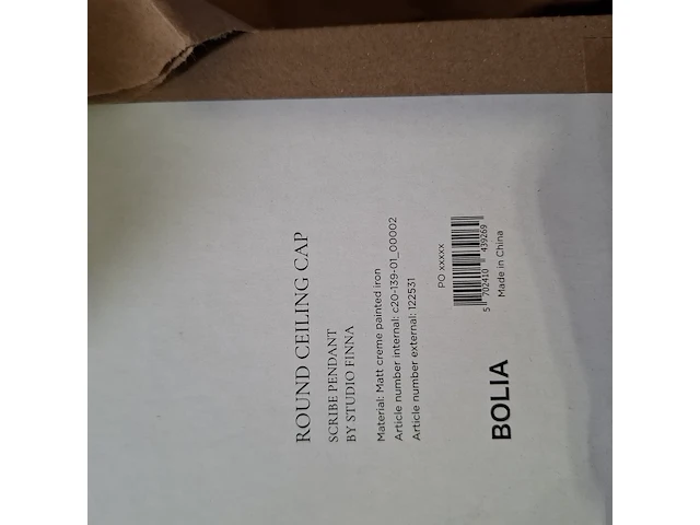 Design hanglamp, bolia, scribe - afbeelding 6 van  6