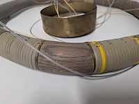 Design hanglamp ochre, pendant wood round lamp drifter - afbeelding 4 van  10