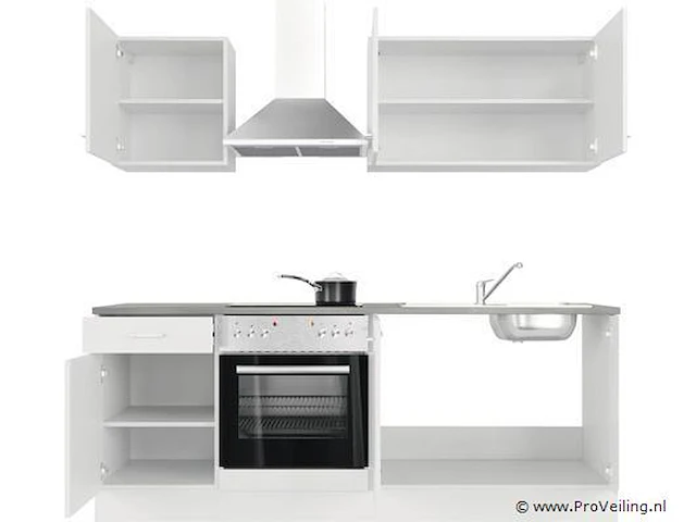 Design keuken jackie - incl. apparatuur - 210x60cm - afbeelding 2 van  2