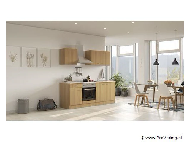 Design keuken jerome - incl. apparatuur - 210x60cm - afbeelding 2 van  6