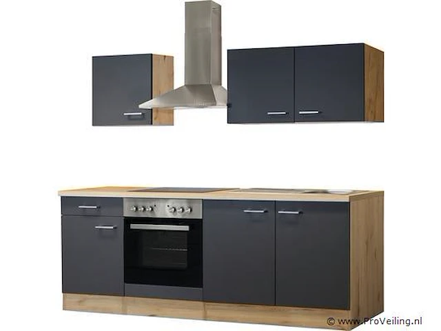Design keuken nick - incl. apparatuur - 210x60cm - afbeelding 1 van  2