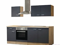 Design keuken nick - incl. apparatuur - 210x60cm