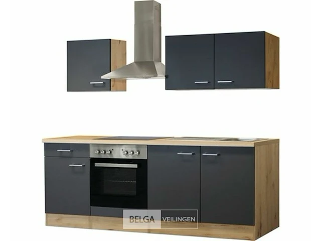 Design keuken nick - incl. apparatuur - 210x60cm - afbeelding 1 van  5