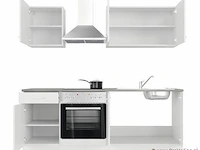 Design keuken rudy - incl. apparatuur - 210x60cm - afbeelding 1 van  6