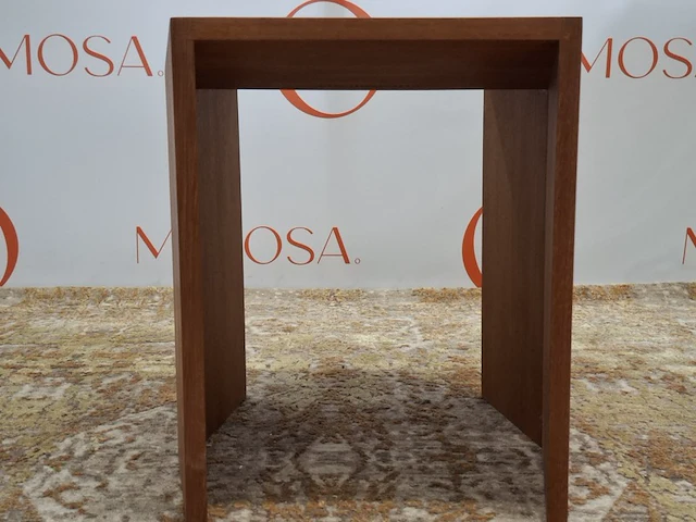 Design krukje , leonard kadid, lemon, athens iroko wood - afbeelding 6 van  7