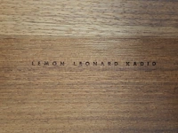 Design krukje , leonard kadid, lemon, athens iroko wood - afbeelding 7 van  7