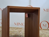 Design krukje , leonard kadid, lemon, athens iroko wood - afbeelding 4 van  6