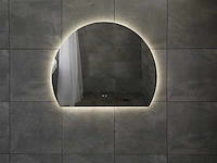 Design led spiegel half rond (diverse maten) - afbeelding 8 van  13