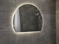 Design led spiegel half rond (diverse maten) - afbeelding 10 van  13