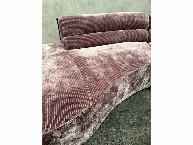 Design loungebank velvet paars - ongebruikt - afbeelding 4 van  20
