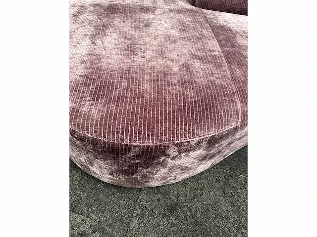 Design loungebank velvet paars - ongebruikt - afbeelding 6 van  20