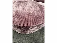 Design loungebank velvet paars - ongebruikt - afbeelding 6 van  20