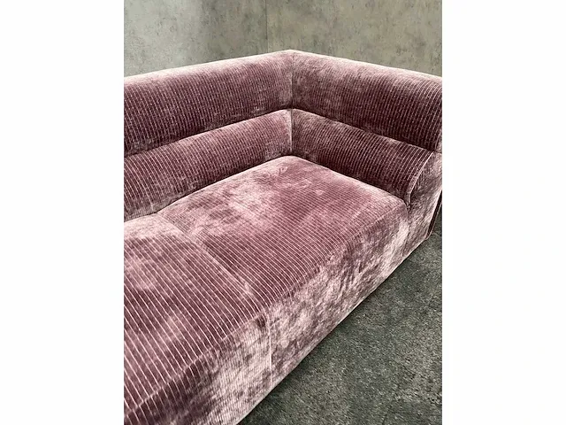 Design loungebank velvet paars - ongebruikt - afbeelding 7 van  20
