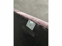 Design loungebank velvet paars - ongebruikt - afbeelding 9 van  20