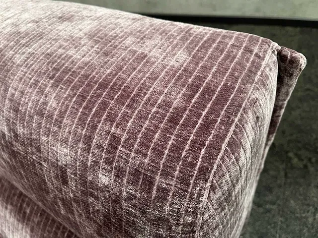 Design loungebank velvet paars - ongebruikt - afbeelding 11 van  20
