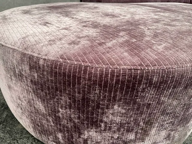 Design loungebank velvet paars - ongebruikt - afbeelding 15 van  20