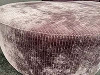 Design loungebank velvet paars - ongebruikt - afbeelding 15 van  20
