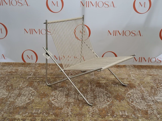 Design loungestoel fritz hansen, design by poul kjaerholm, pk4 - afbeelding 2 van  8