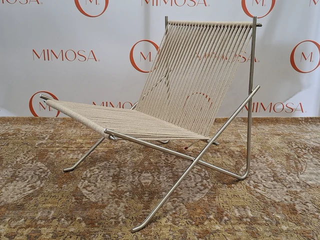 Design loungestoel fritz hansen, design by poul kjaerholm, pk4 - afbeelding 3 van  8