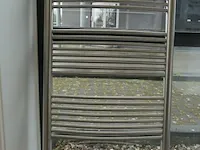 Design radiator sanox, gebogen, rvs-geborsteld - afbeelding 1 van  4