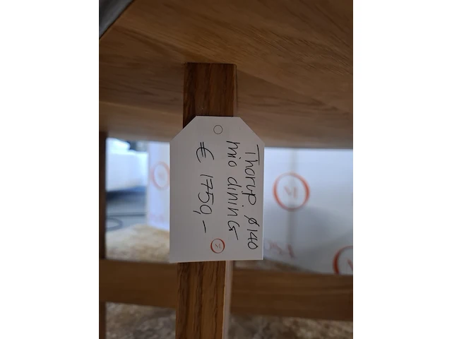 Design ronde eettafel thorup mio, mto140 - afbeelding 5 van  9