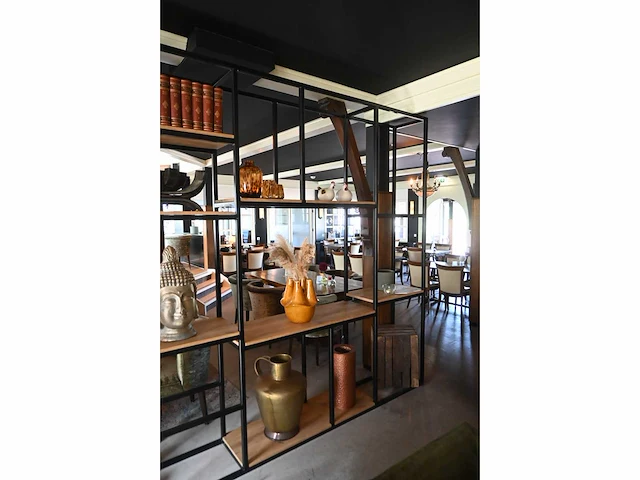 Design room devider inclusief diverse decoratie - afbeelding 8 van  15