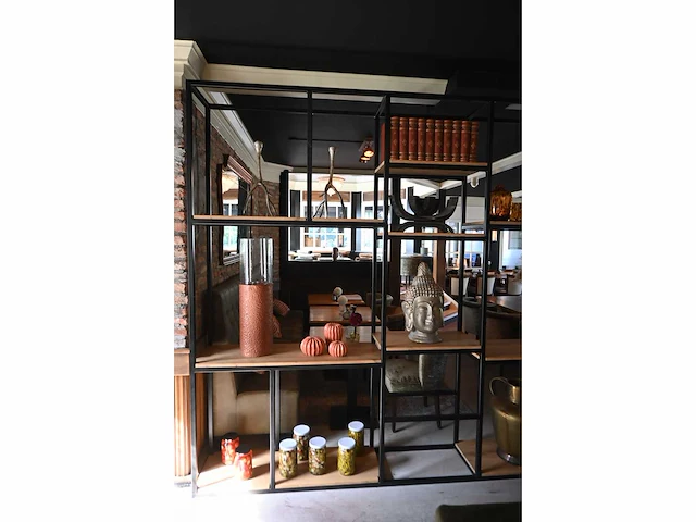 Design room devider inclusief diverse decoratie - afbeelding 9 van  15