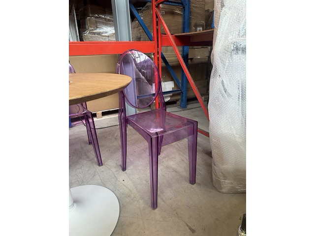 Design set: 1x tafel, 1x kruk, 4x stoel - afbeelding 5 van  6