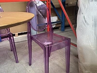 Design set: 1x tafel, 1x kruk, 4x stoel - afbeelding 5 van  6