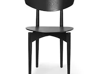 Design stoel ferm living, herman, zwart - afbeelding 1 van  2