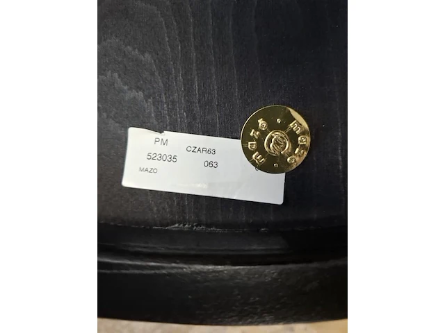 Design stoel, mazo, mzo chair 1-13, zwart - afbeelding 9 van  9