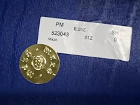 Design stoel mazo, mzo chair 10102, royal blue - afbeelding 5 van  5