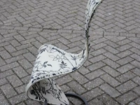 Design stoel met bloemmotief - afbeelding 2 van  3