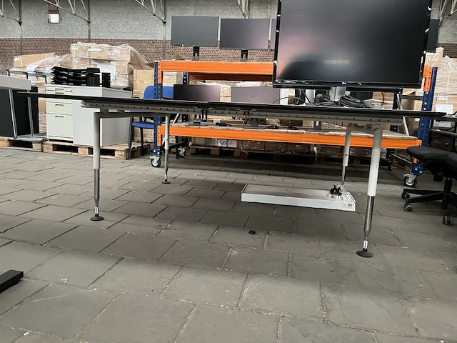 Design tafel, bureau 180x180 cm vitra - afbeelding 2 van  5