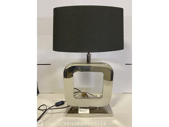 Design tafellamp colmore colmore, zilver / zwart - afbeelding 1 van  5