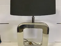 Design tafellamp colmore colmore, zilver / zwart - afbeelding 1 van  5