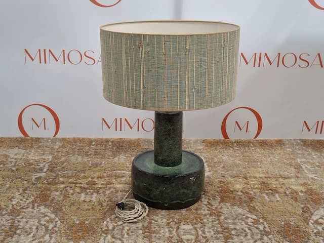 Design tafellamp franka van de ven, donker groen - afbeelding 1 van  6