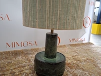 Design tafellamp franka van de ven, donker groen - afbeelding 2 van  6